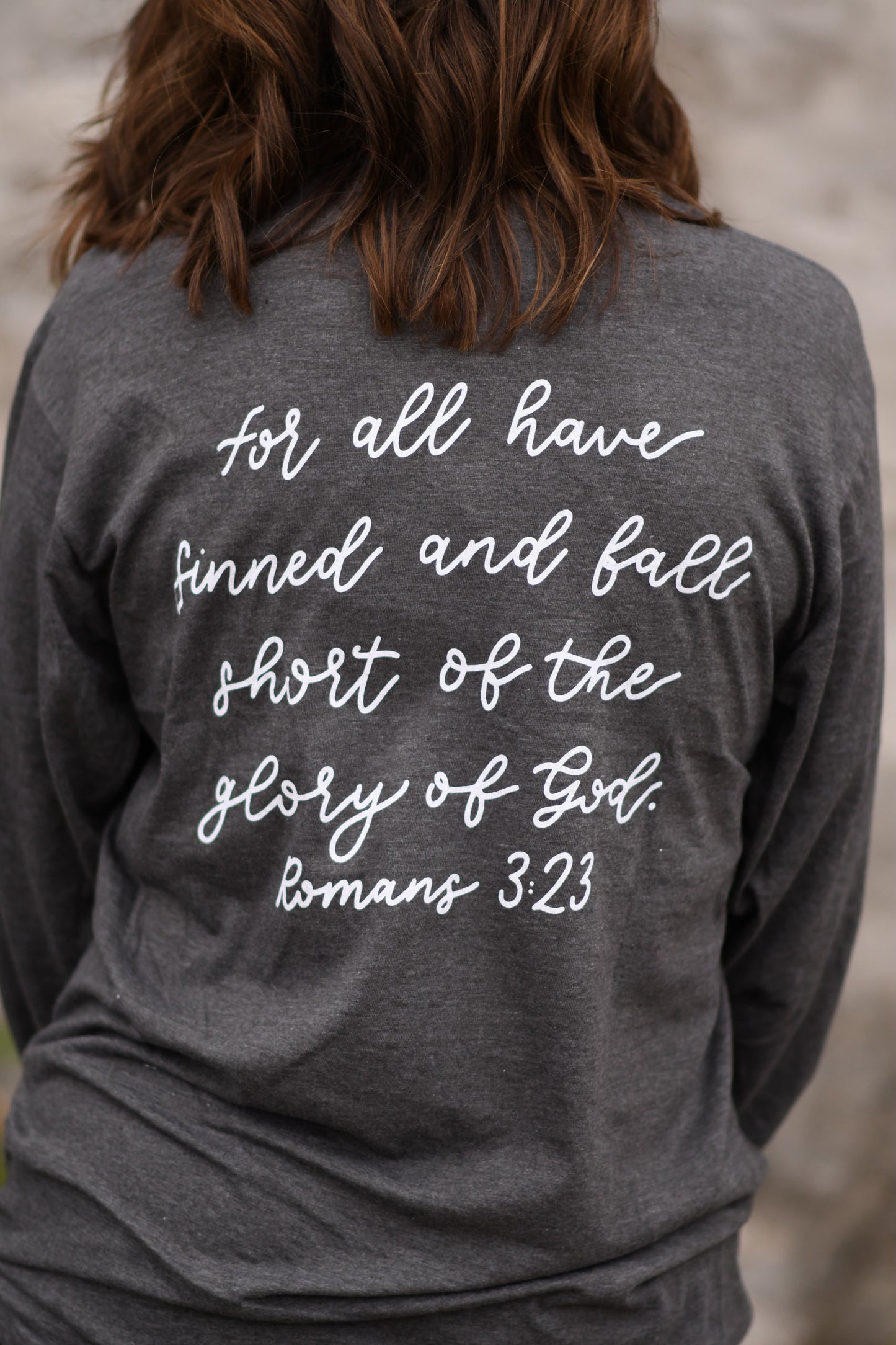 We All Need Jesus Long Sleeve Tee