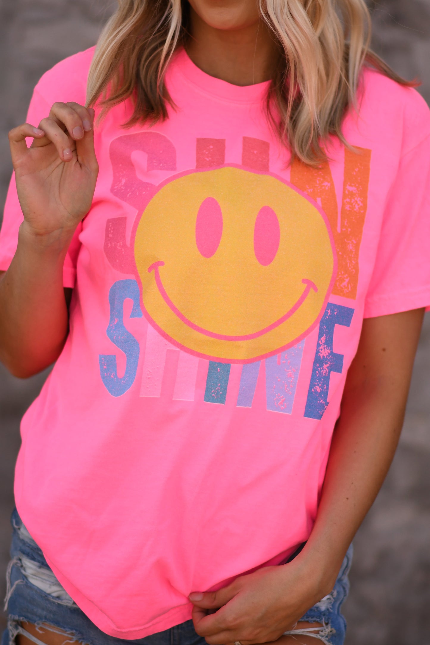 Sunshine Smiley Tee