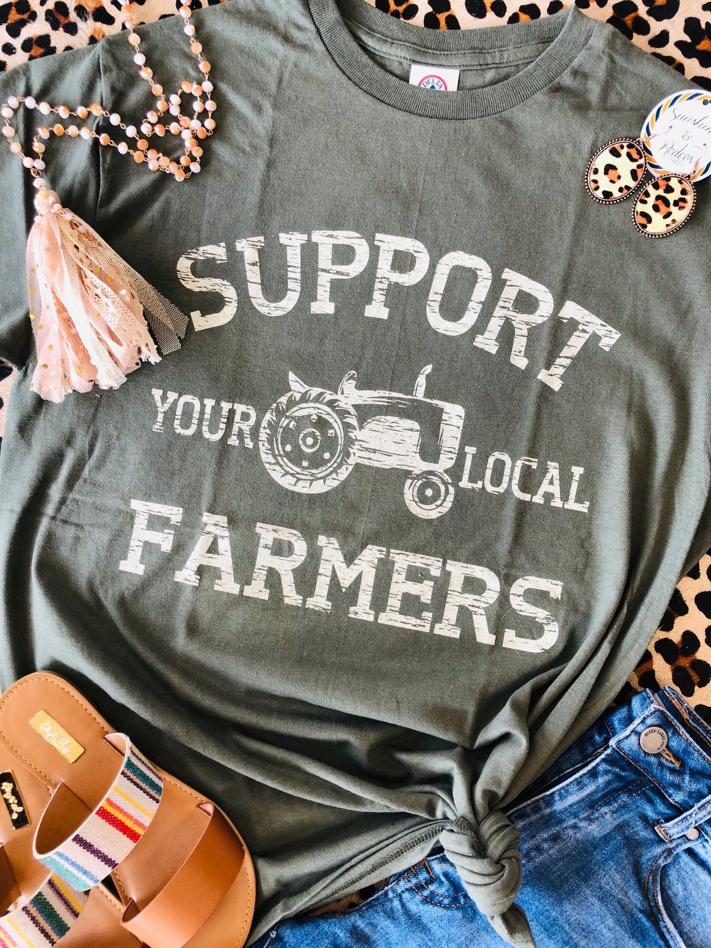 Support Local Farmers Tee