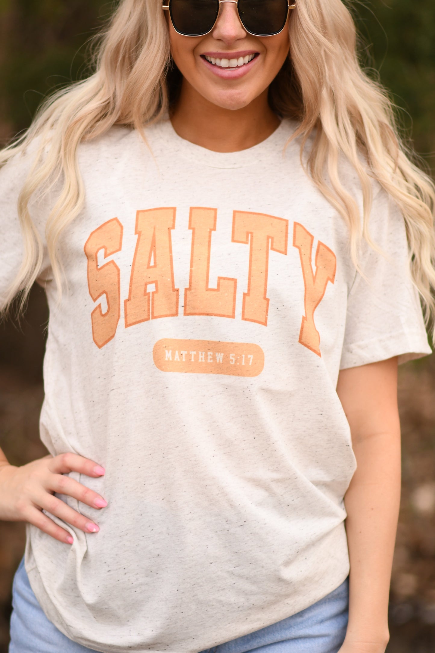 Salty Block Tee