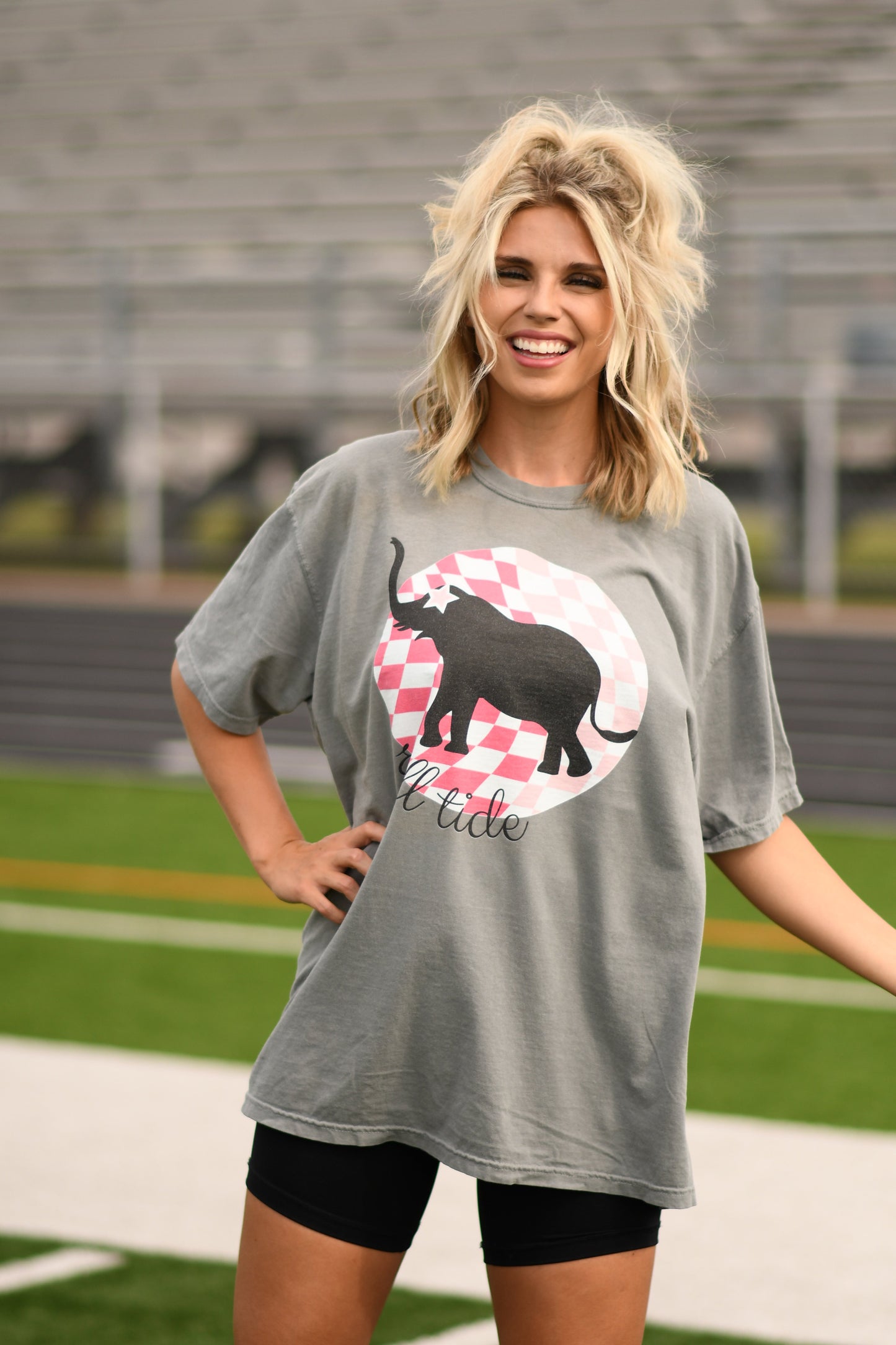 Roll Tide Plaid Tee