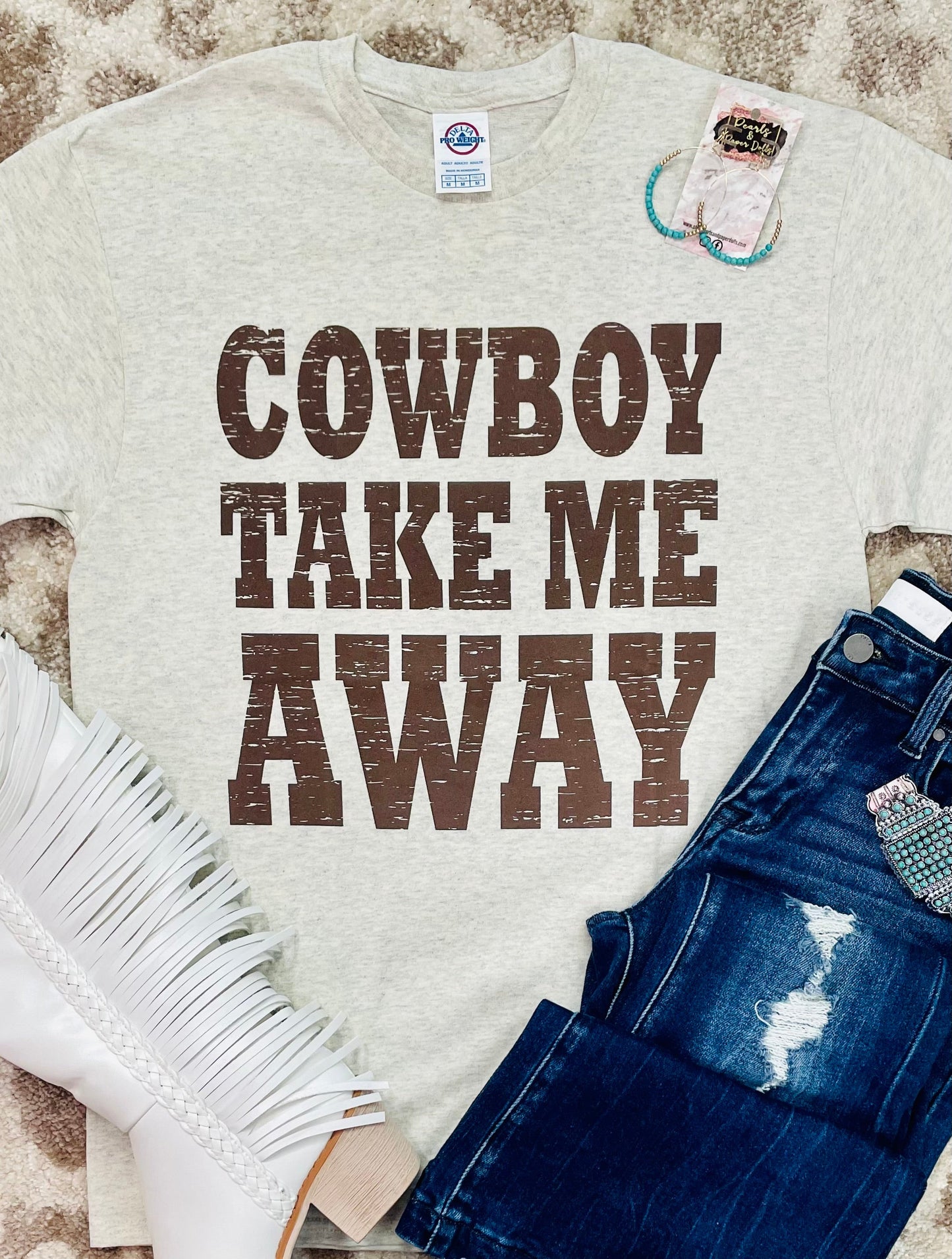 Cowboy Take Me Away Tee